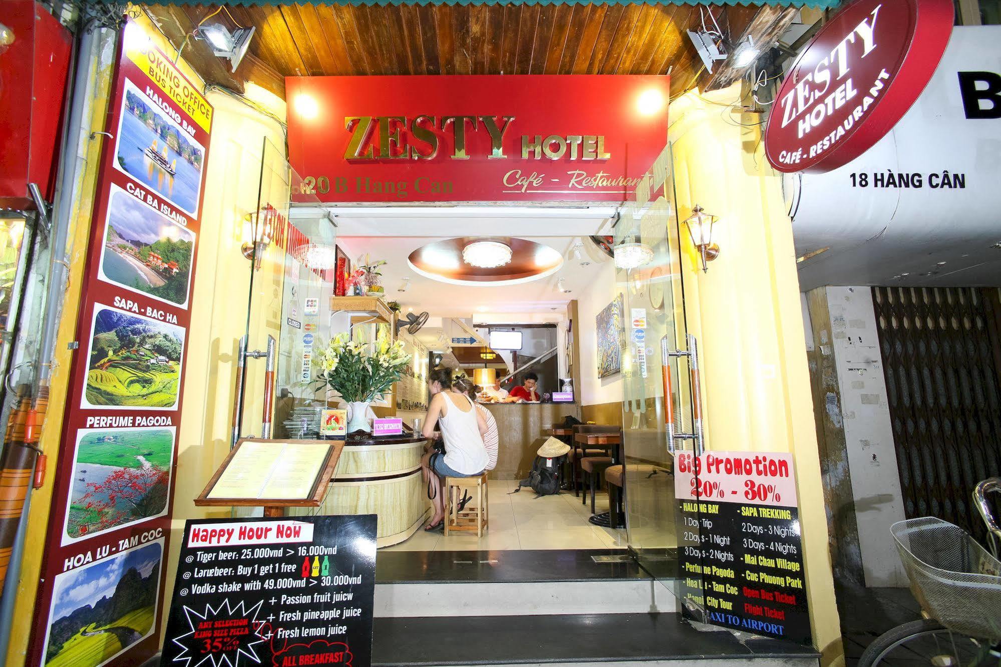 Hanoi Zesty Hotel Exterior foto